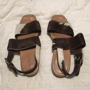 Cowhide Sandals